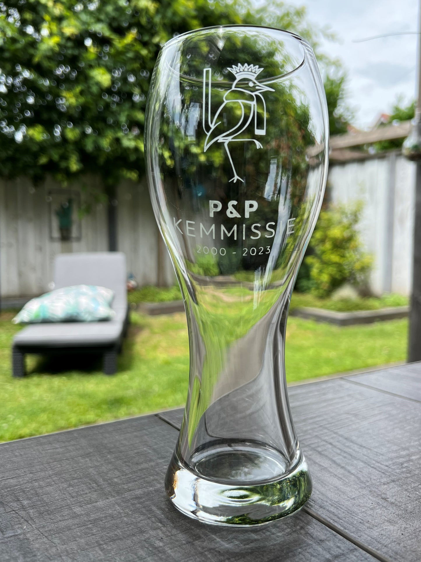 Bierglas weizen gepersonaliseerd