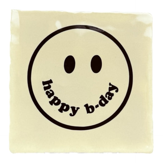 Tegeltje Happy B-Day