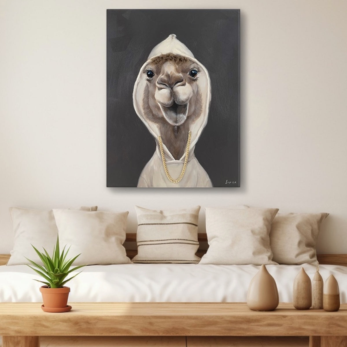 Animal with hoodie