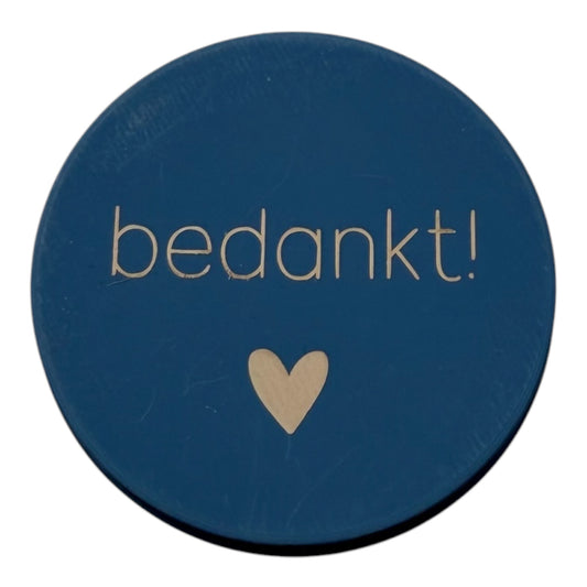 Bedankt