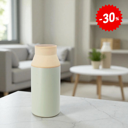 Decoratieve vaas groen