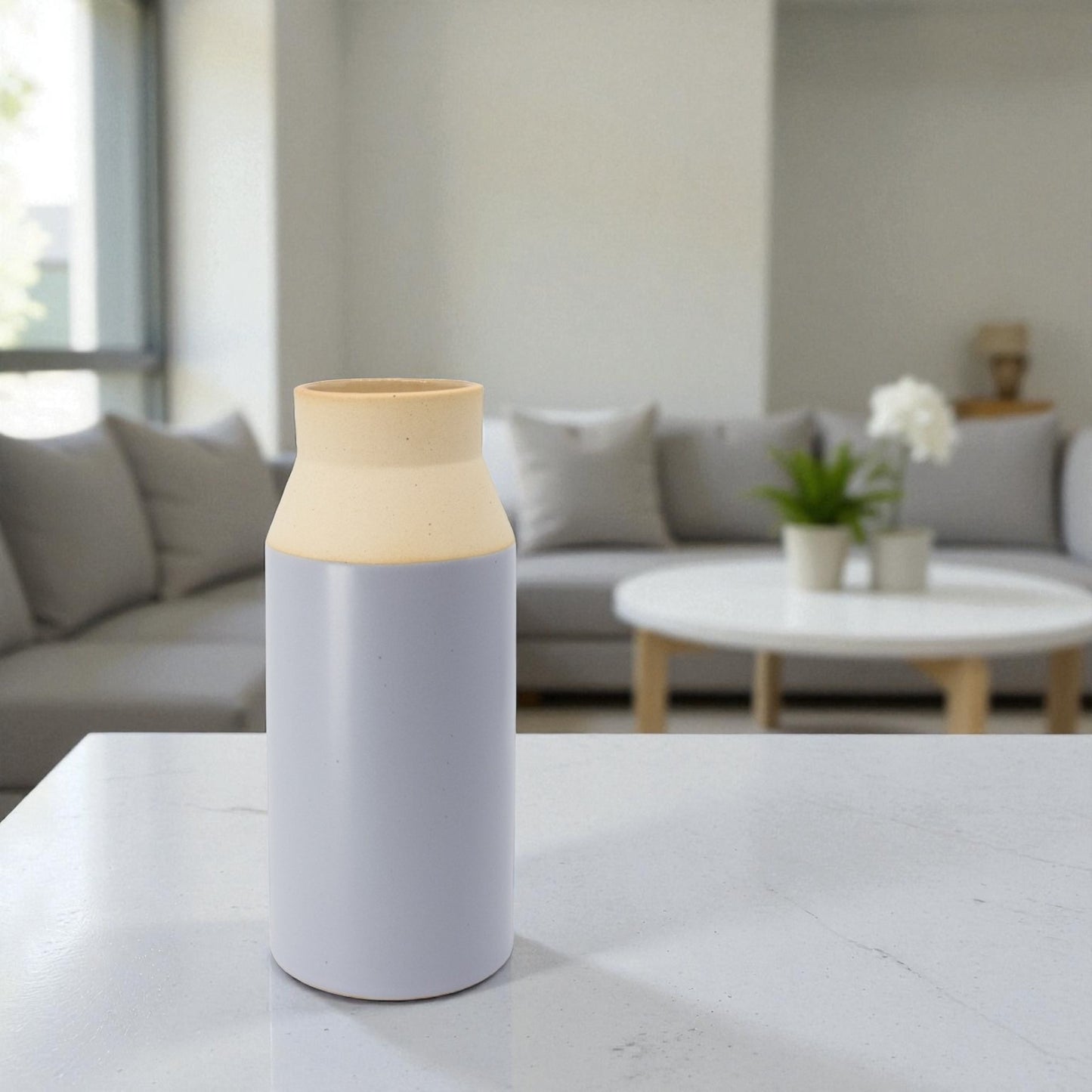 Decoratieve vaas blauw